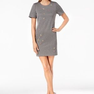 Calvin Klein Womens Embellished Mini Casual Dress